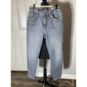 Mavi-Women's-Waist 30" -Tess High Rise Skinny Black Denim Jeans